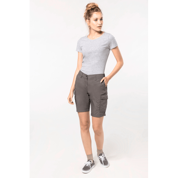 Kariban | Leichte Damen-Shorts mit mehreren Taschen Kariban | Leichte Damen-Shorts mit mehreren Taschen
